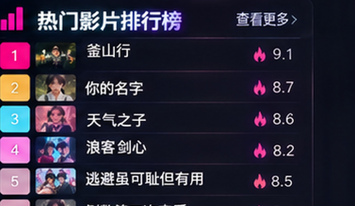 亚洲精品热播排行